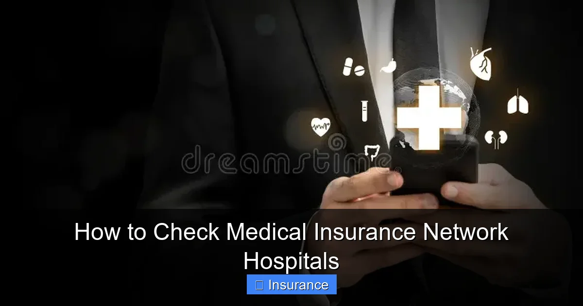 How to Check Medical Insurance Network Hospitals