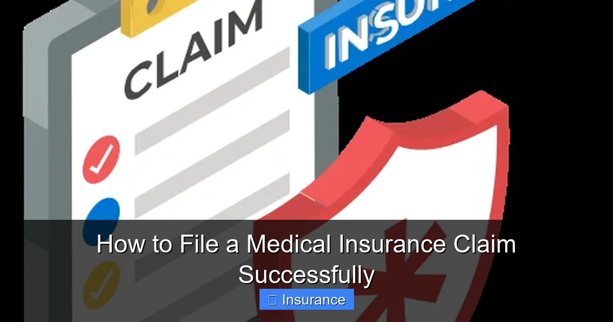 How to File a Medical Insurance Claim Successfully
