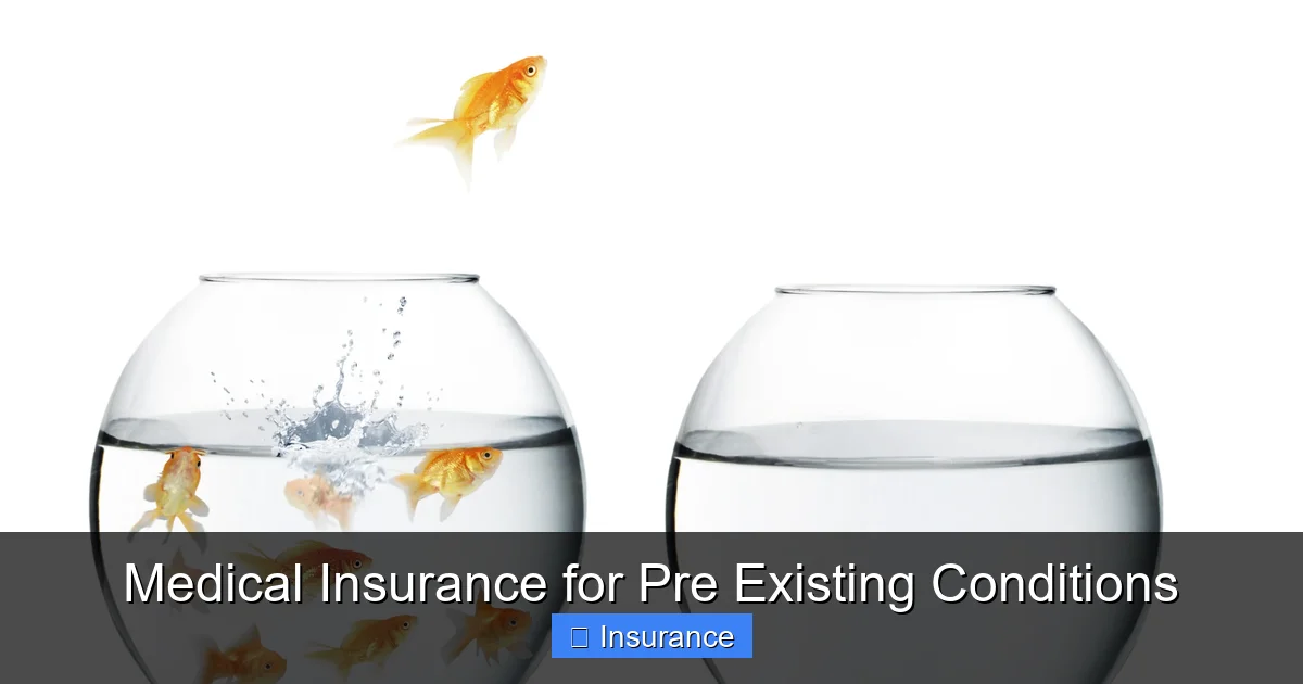 Medical Insurance for Pre Existing Conditions