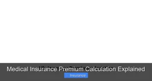 Medical Insurance Premium Calculation Explained