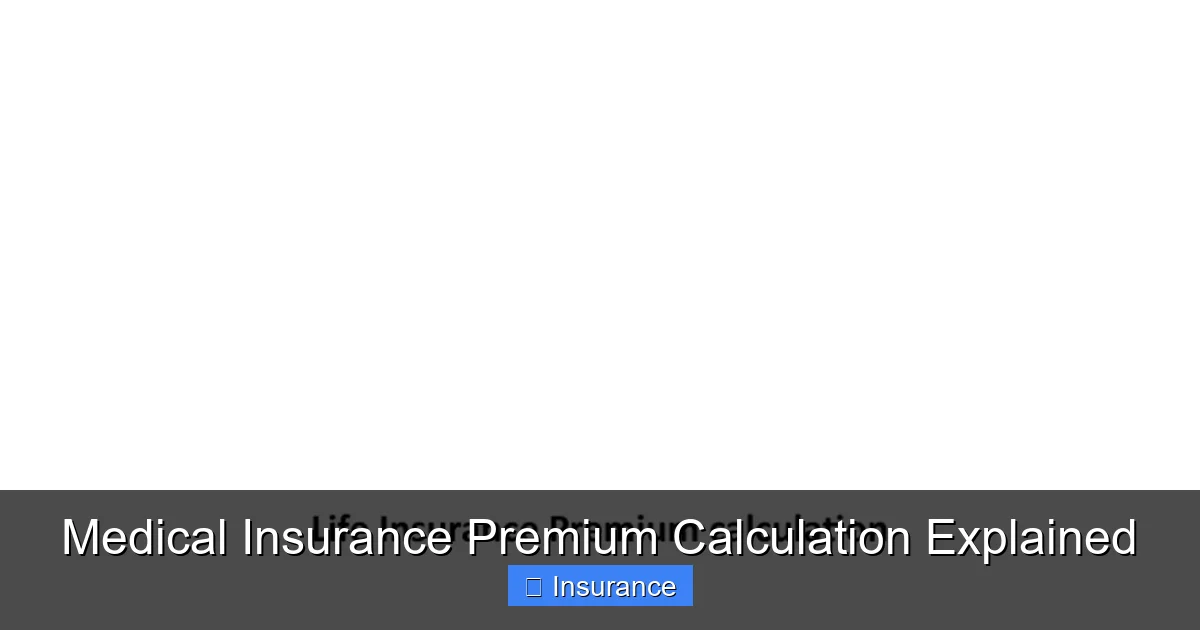 Evergae Calulation Insurance Medical Insurance Premium Calculation Explained - Durba TV