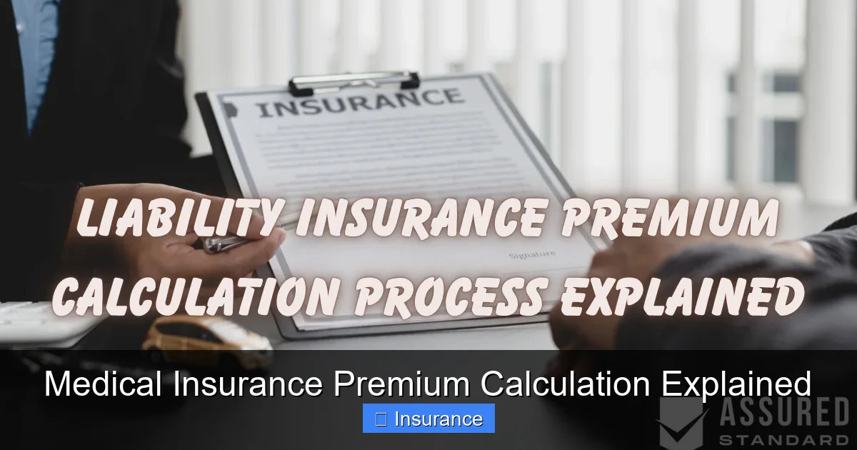 Medical Insurance Premium Calculation Explained