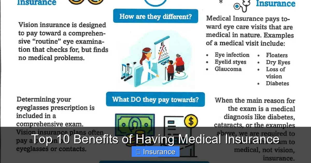 Top 10 Benefits of Having Medical Insurance