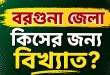 বরগুনা জেলা কিসের জন্য বিখ্যাত
